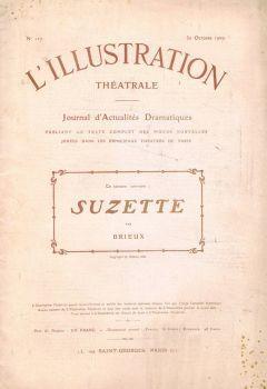 L' illustration Theatrale. Journal d'actualités dramatiques n.127, 30 octobre 1909 - copertina