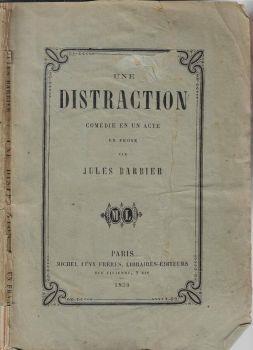 Une distraction. Comédie en un acte - Jules Barbier - copertina
