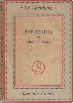 Barberina - Alfred de Musset - copertina