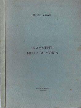 Frammenti nella memoria - Bruno Vasari - copertina