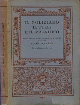 Il Poliziano, il Pulci e il Magnifico - Augusto Garsia - copertina