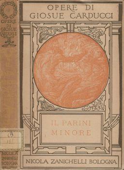 Studi su Giuseppe Parini. Il Parini minore - Giosuè Carducci - copertina