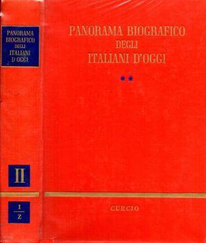 Panorama biografico degli italiani d'oggi - Gennaro Vaccaro - copertina