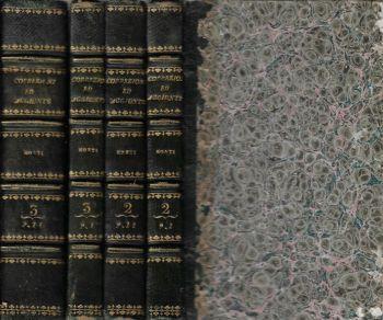 Proposta di alcune correzioni ed aggiunte al vocabolario della crusca Vol II*, II**, III*, III** - Vincenzo Monti - copertina