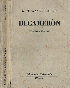 Decameròn - Giovanni Boccaccio - copertina