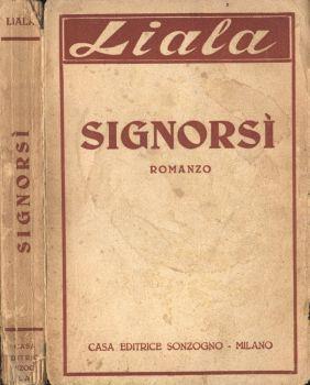 Signorsì - Liala - copertina