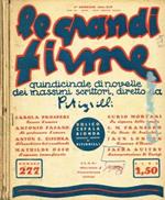 Le grandi firme. Quindicinale di novelle dei massimi scrittori. Anno XII, 1936 n.277, 279, 282, 290