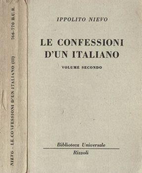 Le confessioni di un italiano - Ippolito Nievo - copertina