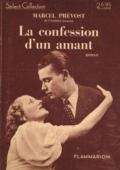 La confession d'un amant - Marcel Prévost - copertina