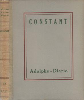 Adolphe - Diario - Benjamin Constant - copertina