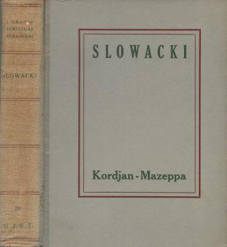 Kordjan - Mazeppa - Juliusz Slowacki - copertina