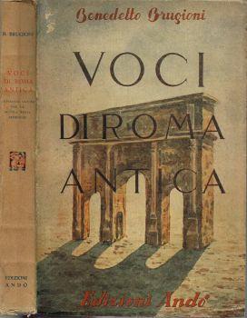 Voci di Roma antica. Antologia latina per la Scuola Media - Benedetto Brugioni - copertina