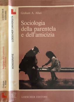 Sociologia della parentela e dell'amicizia - copertina