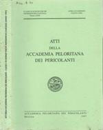 Atti della Accademia Peloritana dei pericolanti. Classe di Scienze Fisiche Matematiche e Naturali - Volume LXXIII - Anno Accademico CCLXVI (1995)