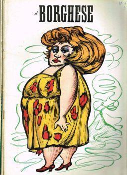 Il Borghese. Anno XI, vol.XVII, n.16, 52, 1960 - Mario Tedeschi - copertina