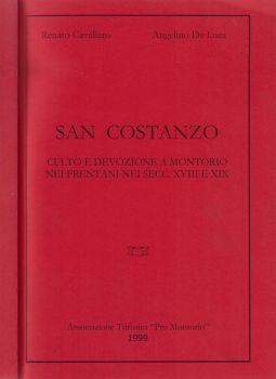 San Costanzo. Culto e devozione a Montorio nei frentani nei secc. XVIII e XIX - Renato Cavallaro - copertina