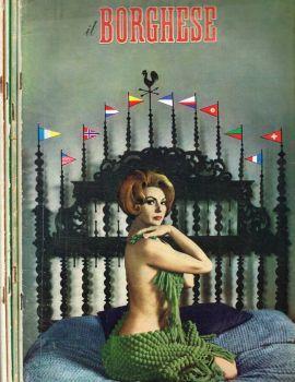 Il Borghese. Anno XVII, vol.XXXV, n.22, 30, 35, 40, 1966 - Mario Tedeschi - copertina