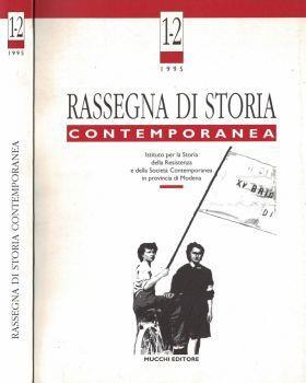 Rassegna di Storia Contemporanea - 1995 - copertina