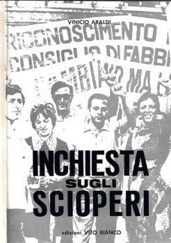 Inchiesta sugli scioperi - Vinicio Araldi - copertina