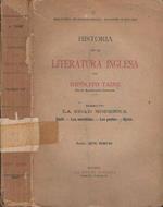 Historia de la literatura inglesa, tomo IV. La edad moderna Swift - Los novelistas - Los poetas - Byron