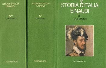 Storia d'Italia Einaudi 5/I, 5/II. I Documenti - Ruggiero Romano - copertina