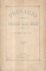Presagio. Omaggio alle belle