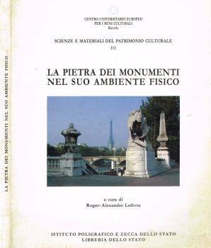 La pietra dei monumenti nel suo ambiente fisico - Roger-Alexandre Lefèvre - copertina