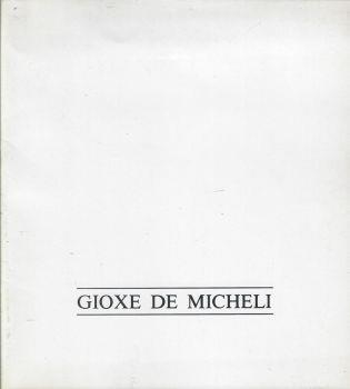 Gioxe De Micheli - copertina