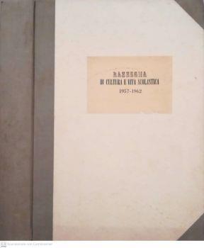 Rassegna di cultura e vita scolastica (1957-1962) - copertina
