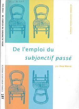 De l'emploi du subjonctif passe - Eva Havu - copertina