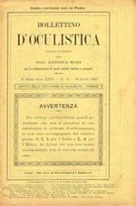 Bollettino d'oculistica. Anno XXII, 3 serie, n.16, 16 agosto 1903
