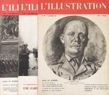 L' Illustration 97 Année - N. 5044 - 5045 - 5046 Novembre 1939. Journal Hebdomadaire Universel - copertina