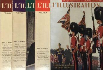 L' Illustration 97 Année - N. 5013 - 5014 - 5015 - 5016 -5017 Avril 1939. Journal Hebdomadaire Universel - copertina