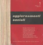 Aggiornamenti sociali - n. 1, 2, 3, 4, 5, 6, 7-8, 9-10, 11, 12 - 1970, Anno XXI