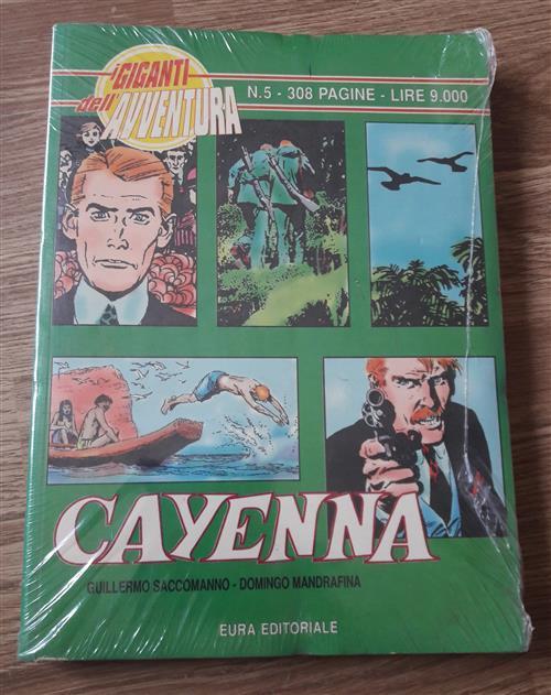 I Giganti Dell'avventura Cayenna N 5 - copertina