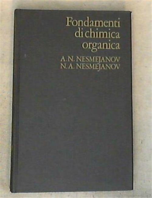 Fondamenti Di Chimica Organica Vol 2 - copertina