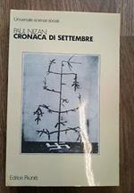 Cronaca Di Settembre Paul Nizan Editori Riuniti