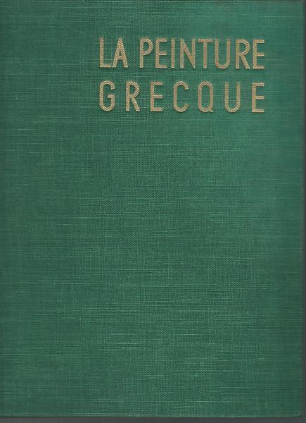 La peinture Grecque - Martin Robertson - copertina