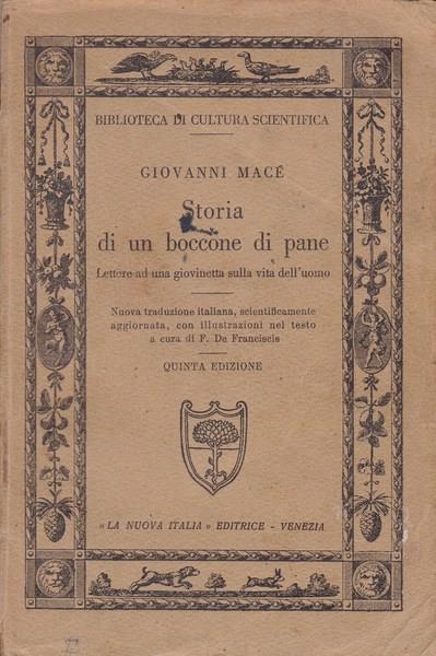Storia di un boccone di pane - Jean Macé - copertina