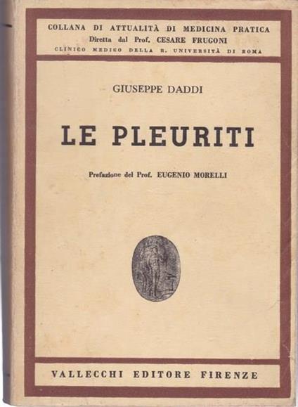 Le pleuriti - Giuseppe Daddi - copertina