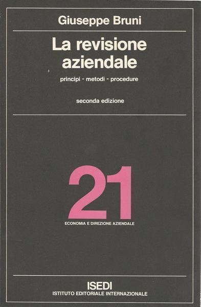 La Revisione Aziendale - Giuseppe Bruni - copertina