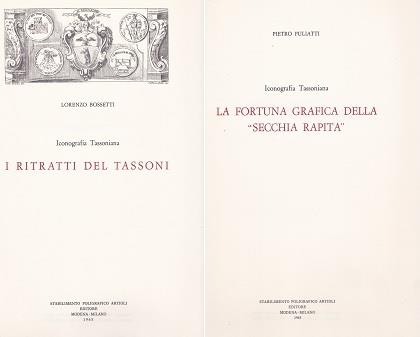 I ritratti del Tassoni - La fortuna grafica della `Secchia rapita`