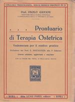 Prontuario di Terapia Ostetrica