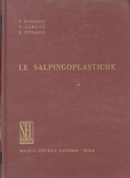 Le salpingoplastiche - copertina
