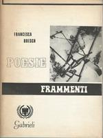 Poesie. Frammenti
