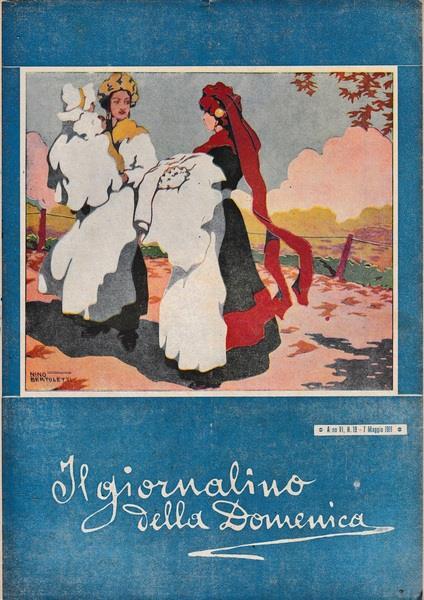 Il giornalino della Domenica. Anno VI. 7 Mag. 1911 N° XIX - copertina