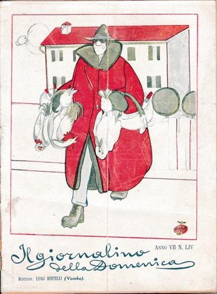 Il giornalino della Domenica. Anno VII. 28 Dic. 1919 N° LIV - copertina