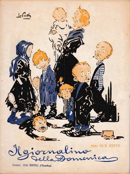 Il giornalino della Domenica. Anno VII. 31 Ago. 1919 N° XXXVII - copertina