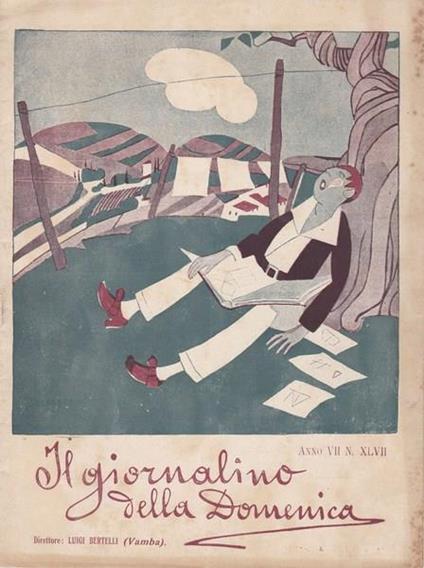 Il giornalino della Domenica. Anno VII. N. 47. 9 Novembre 1919 - copertina