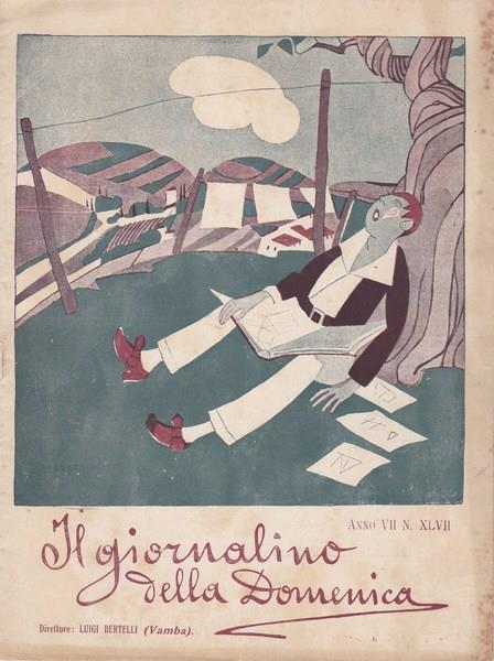 Il giornalino della Domenica. Anno VII. N. 47. 9 Novembre 1919 - copertina